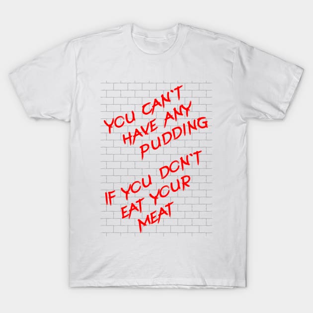 Pink Floyd You cant have any pudding if you dont eat your meat Pink